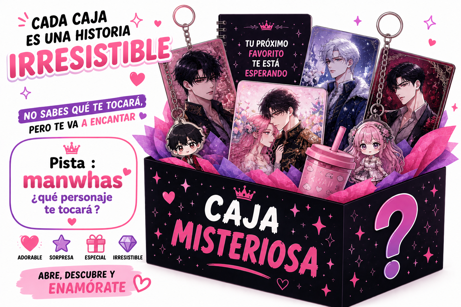 Caja Misteriosa Manwhas BL.
